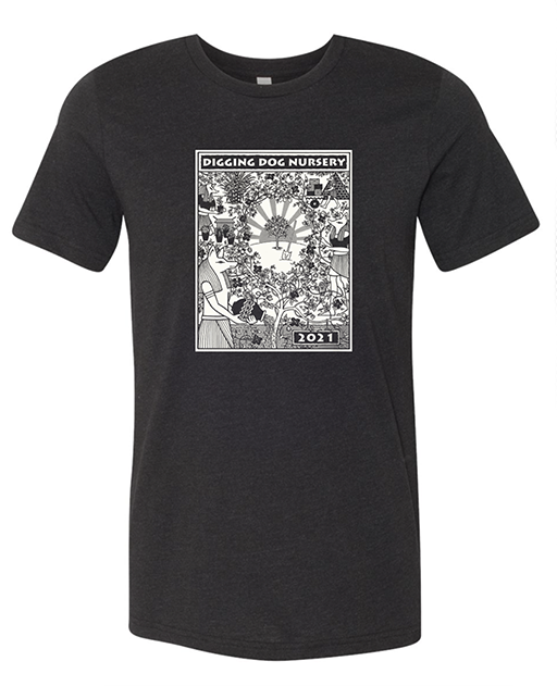 Digging Dog Nursery 2021 Black Heather T-Shirt