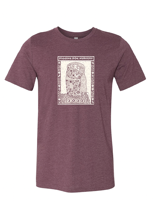 Digging Dog Nursery 2022 Maroon Heather T-Shirt